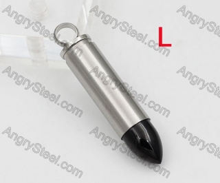 Openning Lid Bullet Pendant KJP100-0334