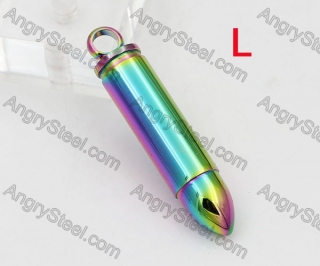 Openning Lid Bullet Pendant KJP100-0338