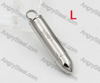 Openning Lid Bullet Pendant KJP100-0340