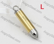 Openning Lid Bullet Pendant KJP100-0341