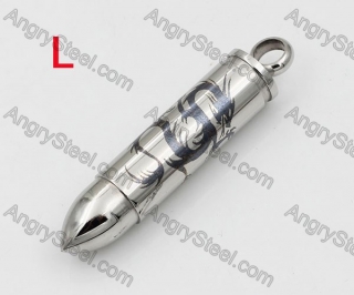 Openning Lid Bullet Pendant KJP100-0352