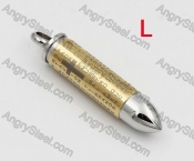 Openning Lid Bullet Pendant KJP100-0358