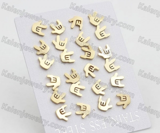 Price of 12pairs Steel Ear Nails KJE380005