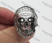 Hollow Skull Ring KJR330221