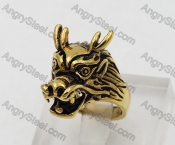 Gold Dragon Ring KJR900052