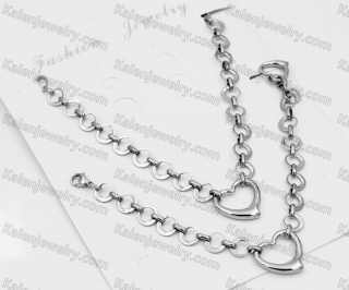 470/230mm necklace/bracelet 24.5mm pendant KJS102-0006