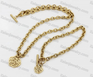 500/250mm necklace/bracelet 20.3mm pendant KJS102-0010