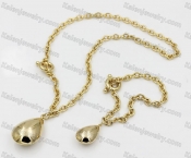 560/215mm necklace/bracelet 40mm pendant KJS102-0014