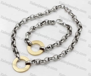 420/240mm necklace/bracelet 30.6mm pendant KJS102-0028