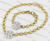 570/250mm necklace/bracelet 34.6mm pendant KJS102-0040