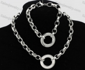 410/220mm necklace/bracelet 30.9mm pendant KJS102-0064