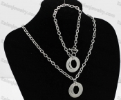 500/250mm necklace/bracelet 30.5mm Pendant KJS102-0066