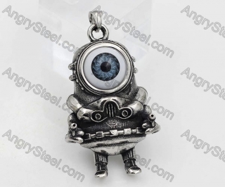 Stainless Steel One Eye Pendant KJP1060012