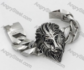 Large Lion Head Bracelet KJB560206