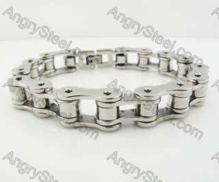 210mm long 10mm wide Bicycle Chain Bracelet KJB220168