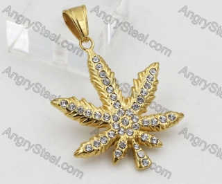 Marijuana Leaf Pendant KJP260094