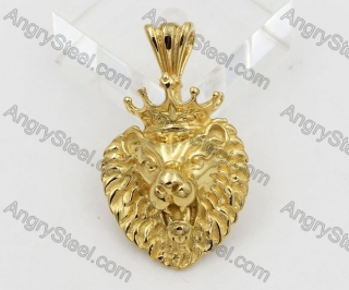 Imperial Crown Lion Pendant KJP260138