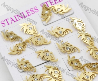 Price for 12pairs Ear Studs KJE101-0138