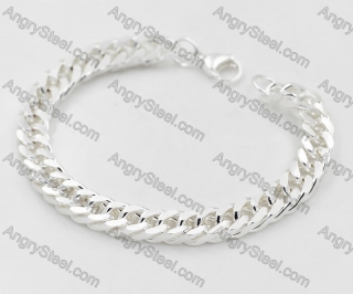 Silver Plating Stainless Steel Bracelet KJB000002